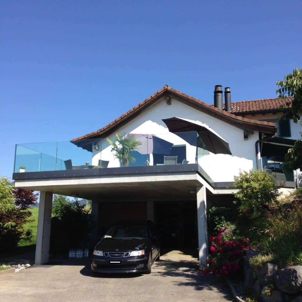 Terrassenverglasung