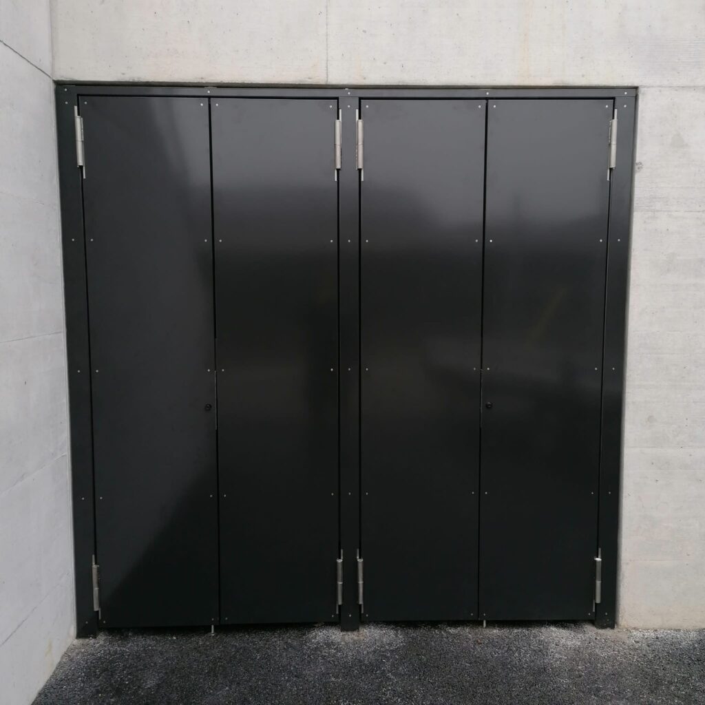 Container-Einhausung